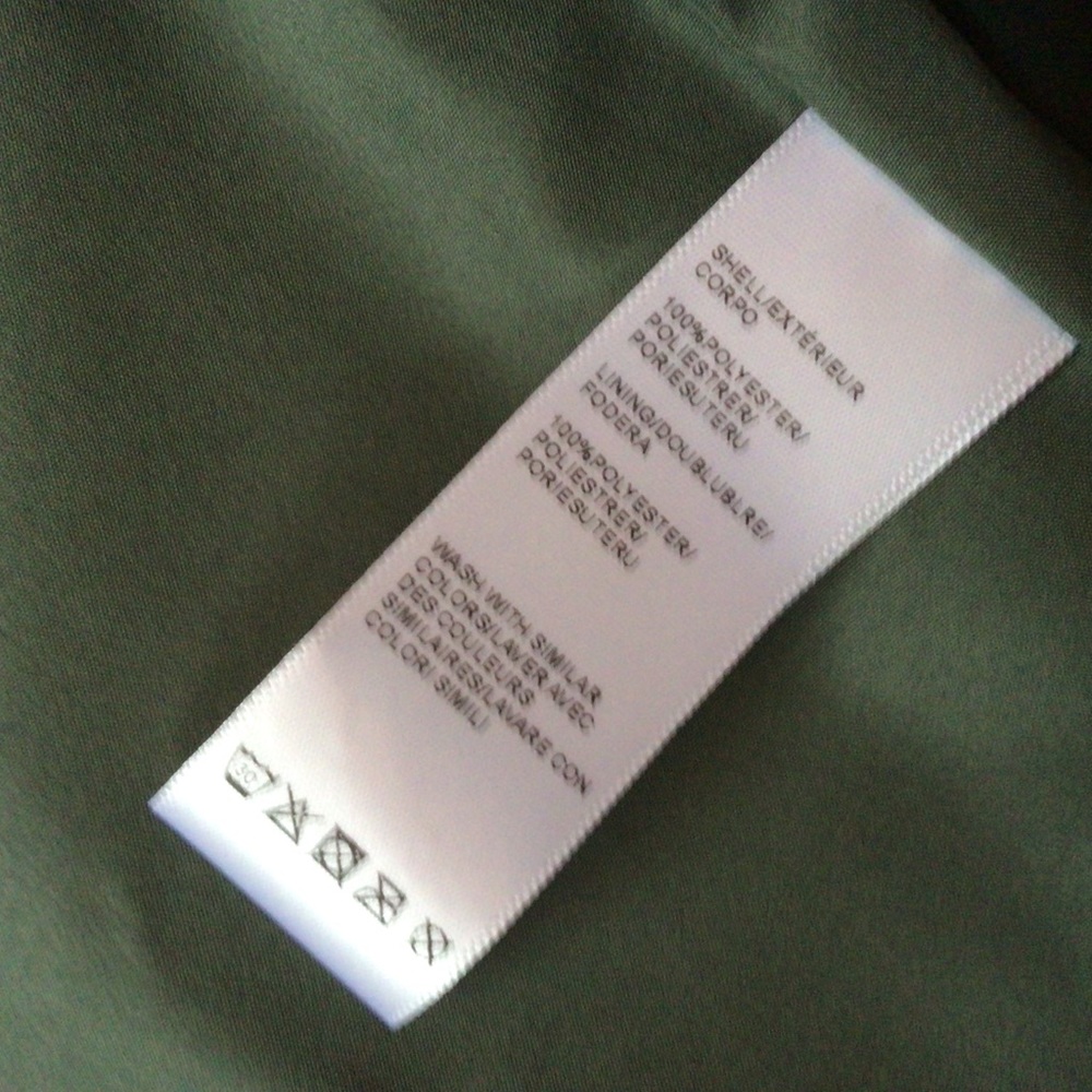 Rebecca Minkoff Sage Green Teddy Jacket, Size Large, New With Tags - Picture 7 of 11